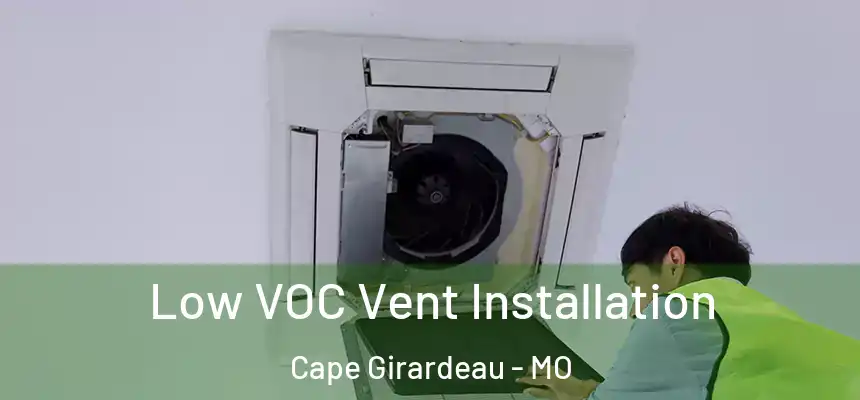 Low VOC Vent Installation Cape Girardeau - MO